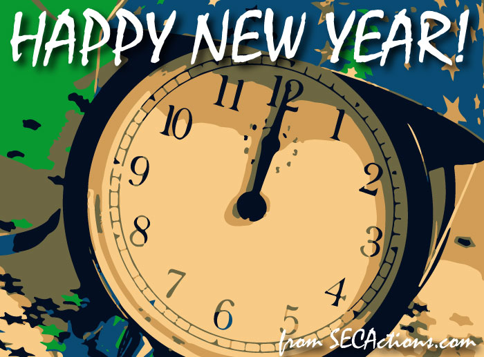 happy new year from secactions